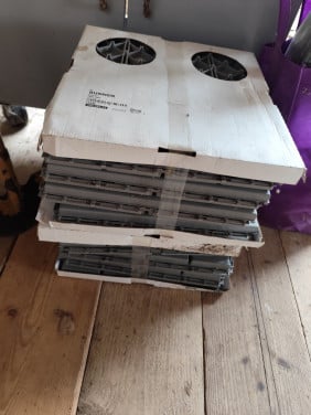 IKEA RUNNEN kunststof terrastegels – 2 pakketten (18 stuks, 1,62 m²)