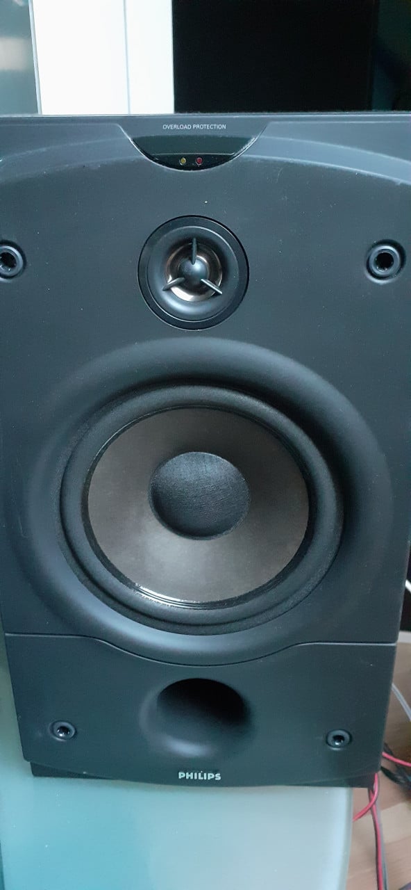 Stereo reciever philips FR 735 met boxen en afstandbediening