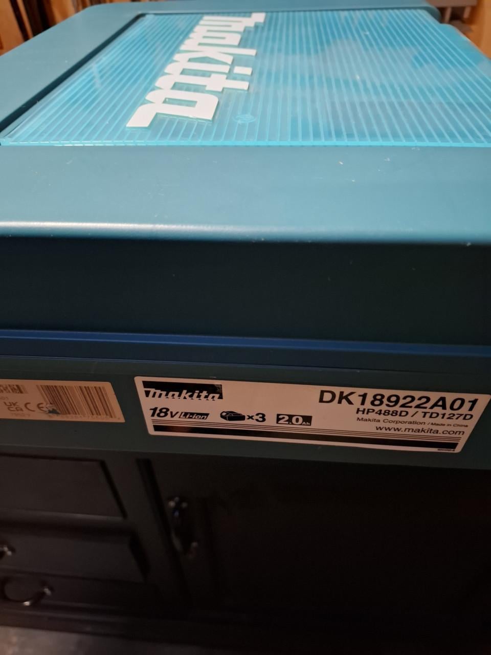 Mooi Makita 18v set met 3 accu's