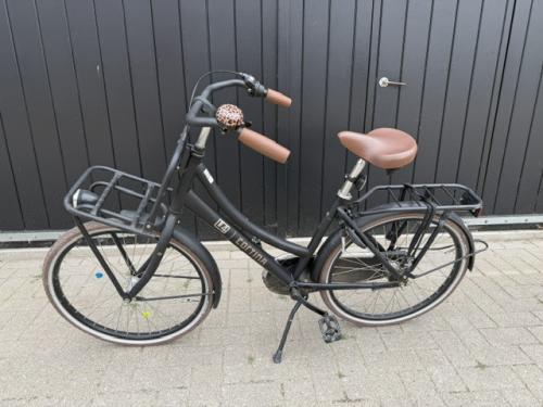 Cortina U4 kinderfiets black 24 inch