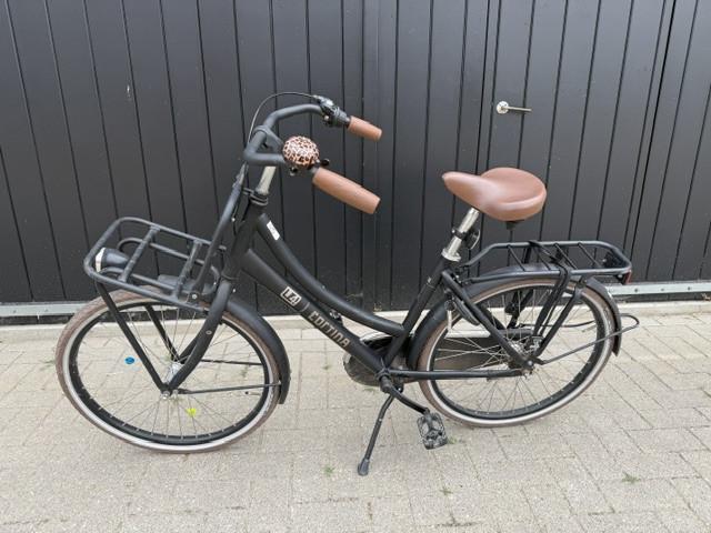 Cortina U4 kinderfiets black 24 inch