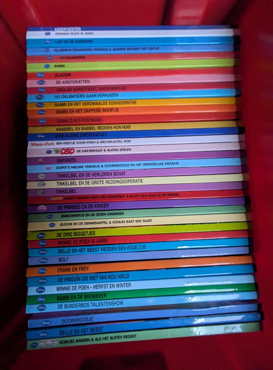 Disneyboekjes per titel