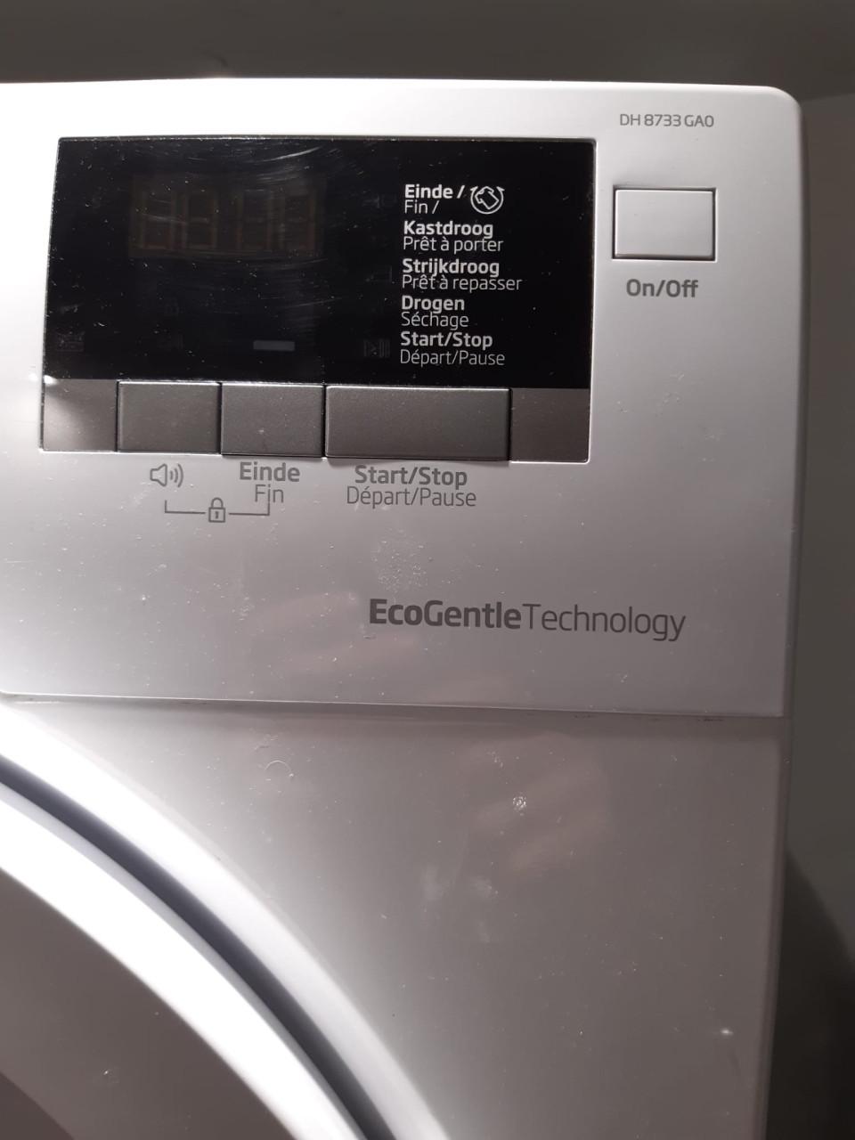 BEKO DH8733 GA0 Warmtepomp droger (defect)