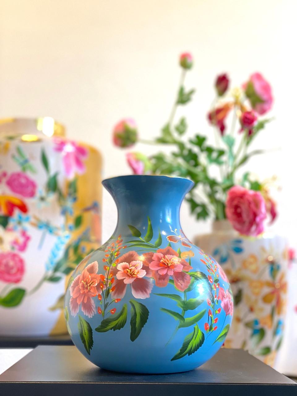 Workshop vaas beschilderen