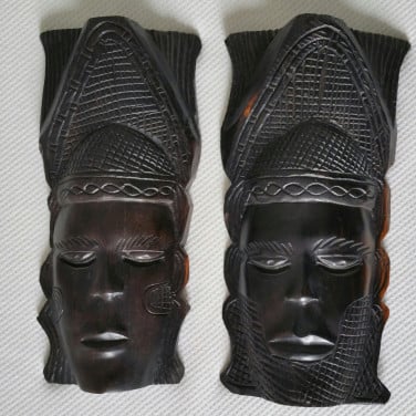 Maskers uit Nigeria