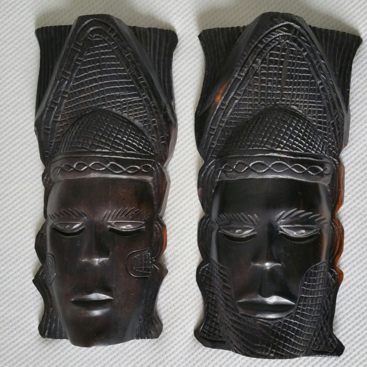 Maskers uit Nigeria
