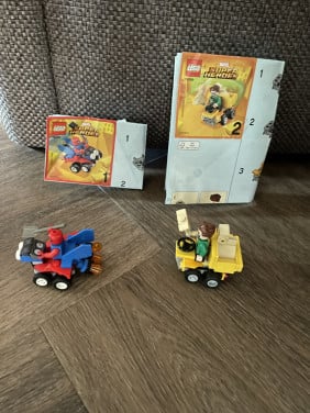 Lego Super herdes: Scarlet spider vs sandman 76089