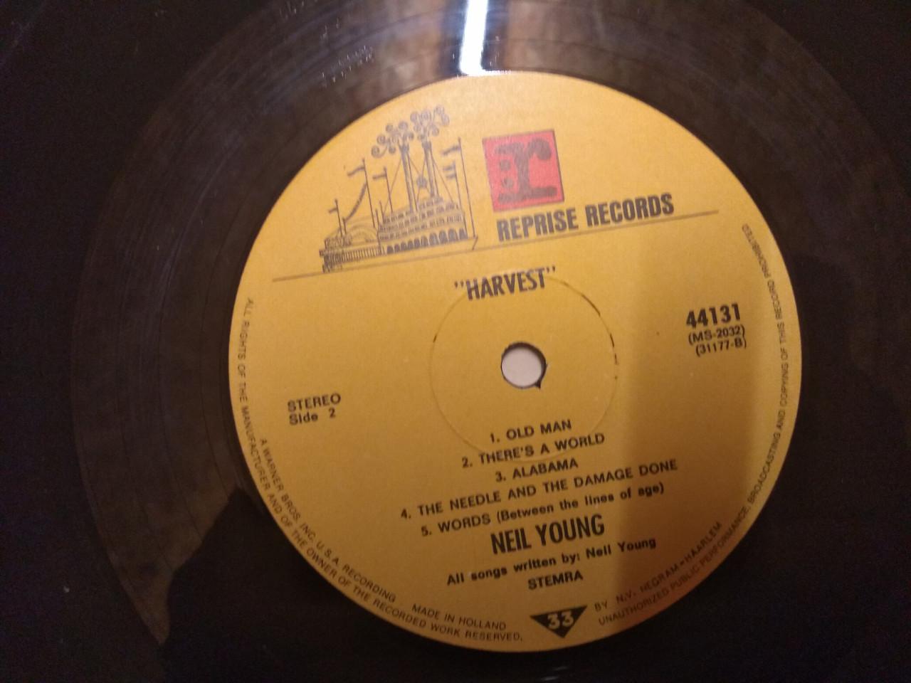 Te Koop Lp Neil Young – Harvest   44131 uit 1972
