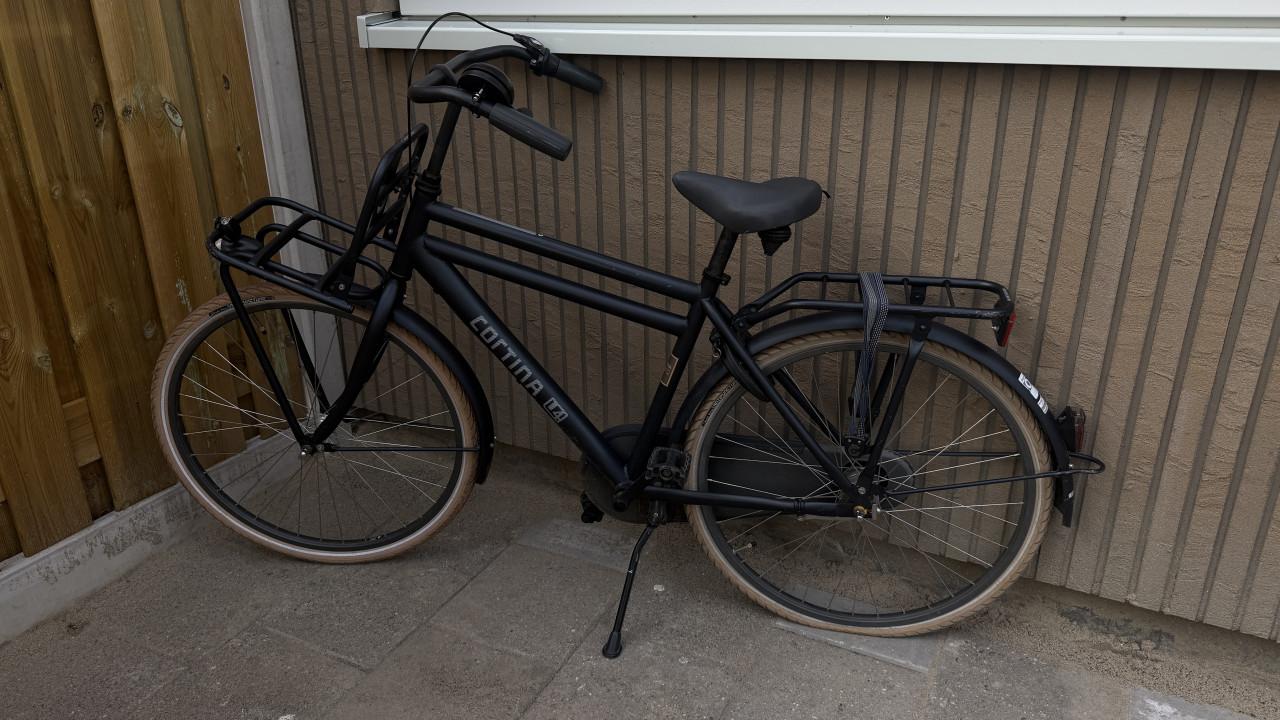 Cortina jongens fiets