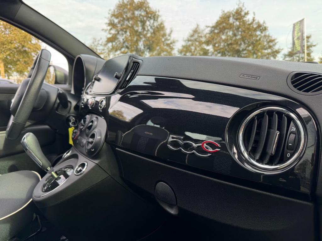 Fiat 500 C 1.2 rockstar * automaat * cruise control * pdc * 16 inch