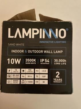 Witte kubus lamp te koop