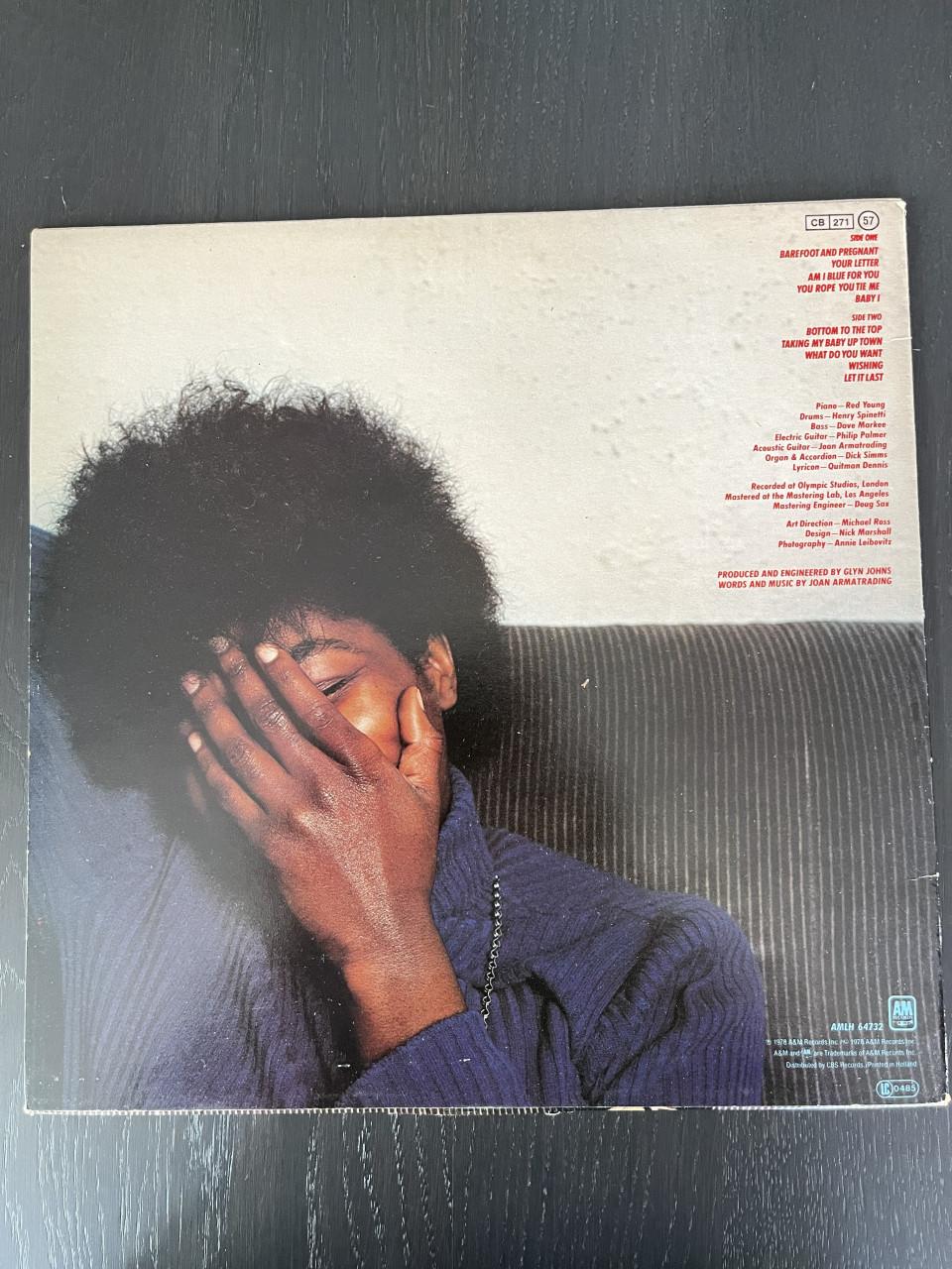 LP Joan Armatrading, titel 'To The Limit' (vinyl)