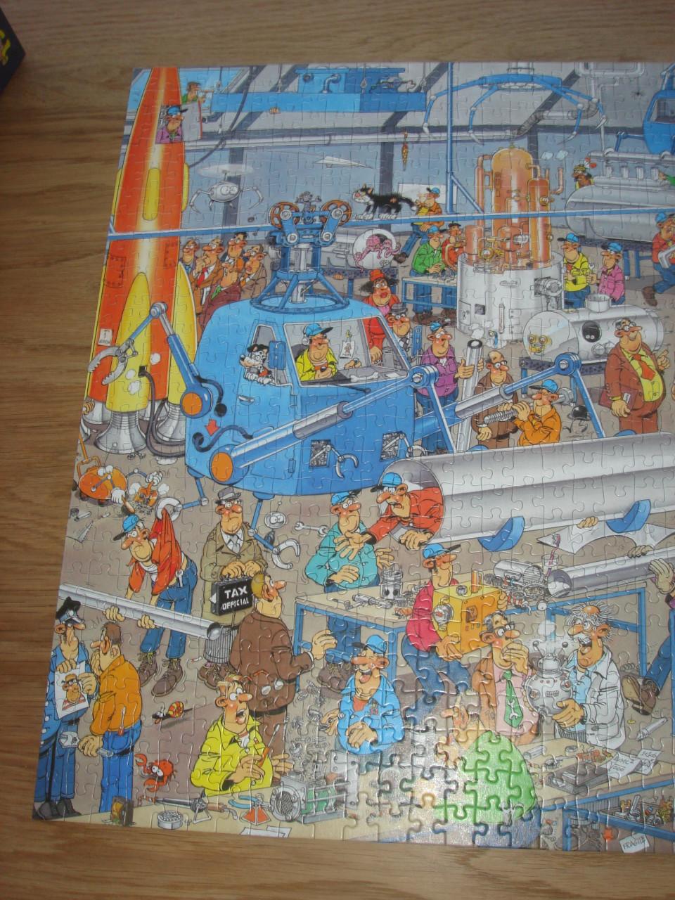 Te koop Complete /nette Jan van Haasteren puzzel Technical Highlights