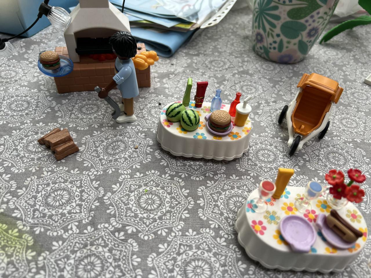 Playmobil bbq feest