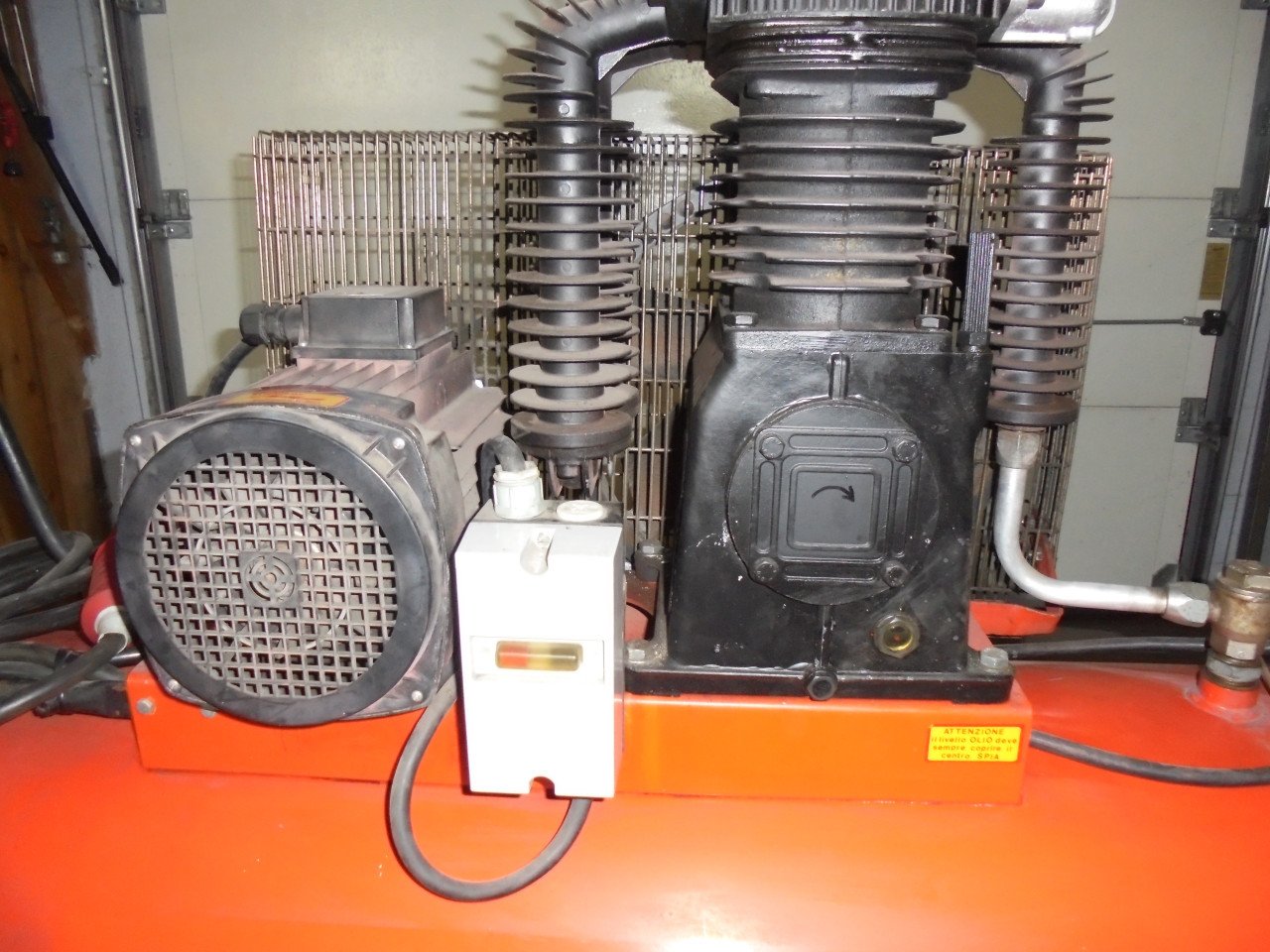 Grote Compressor met 500Ltr tank