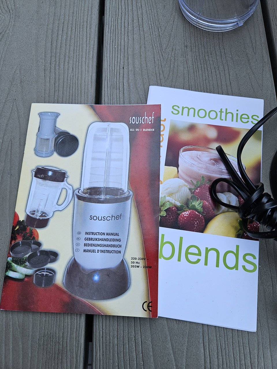 Zgan groot Souschef all-in-1blender-set alles zit nog in de doos...