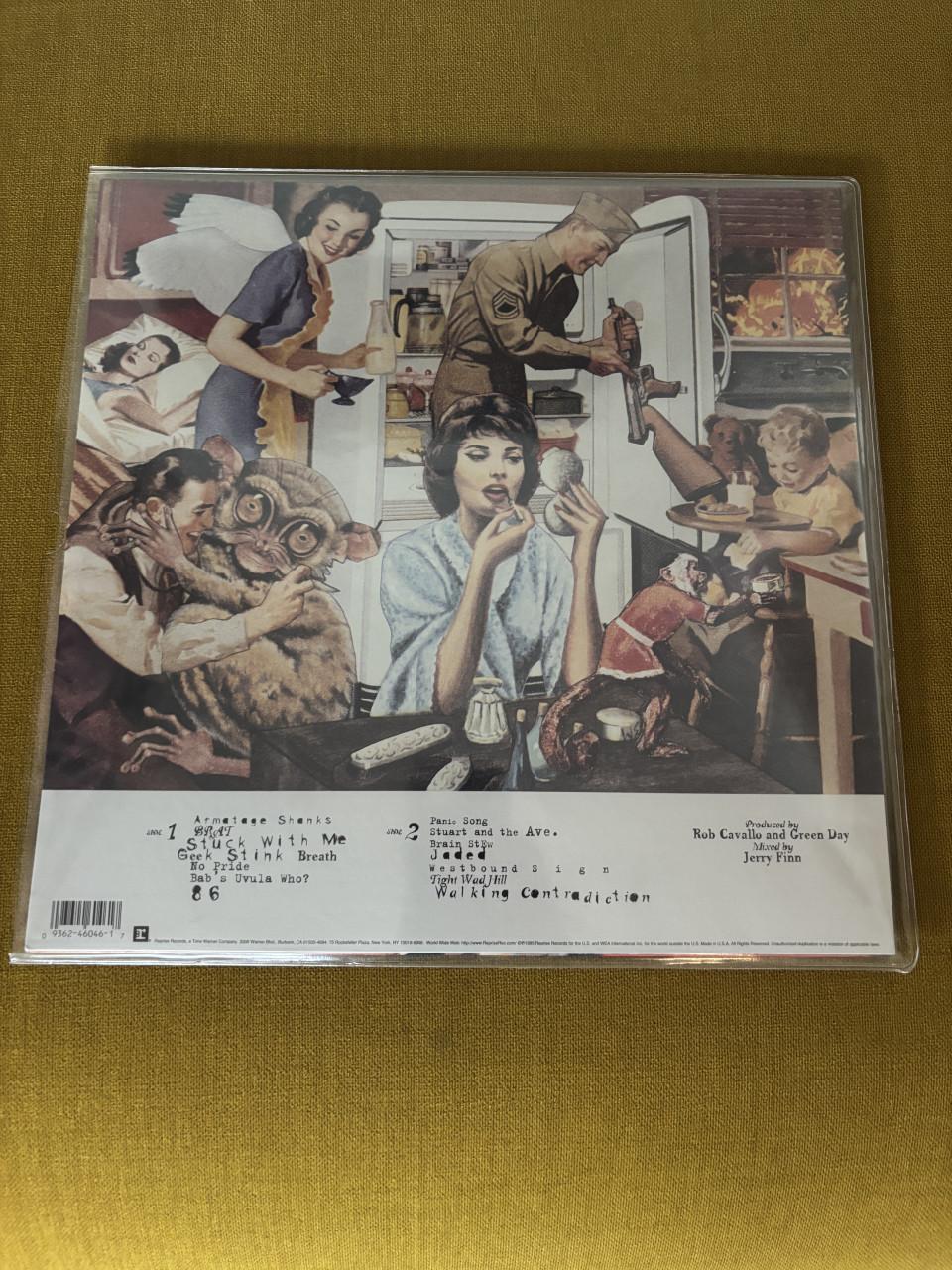 Green Day - Insomniac Vinyl LP (1995 US Persing)