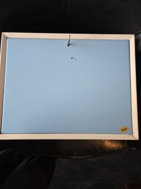 Metalen medicijnkastje Egalite jaren 50-60  Afm. B40xH31xD15.5 cm