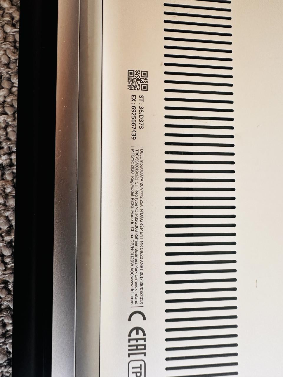 Laptop Dell xps i7 512 GB  16GB RAM Linux mint.