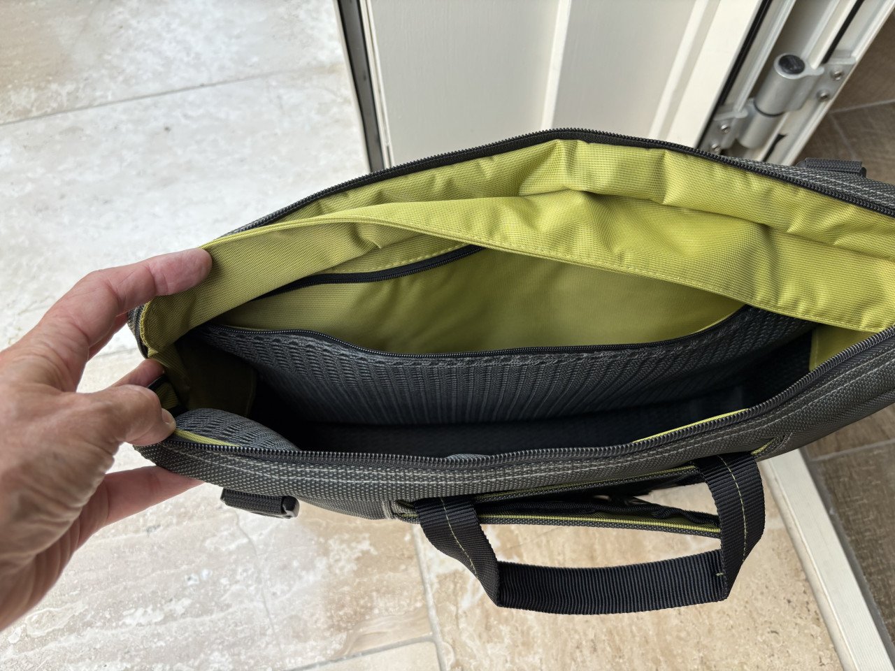 Laptoptas stof