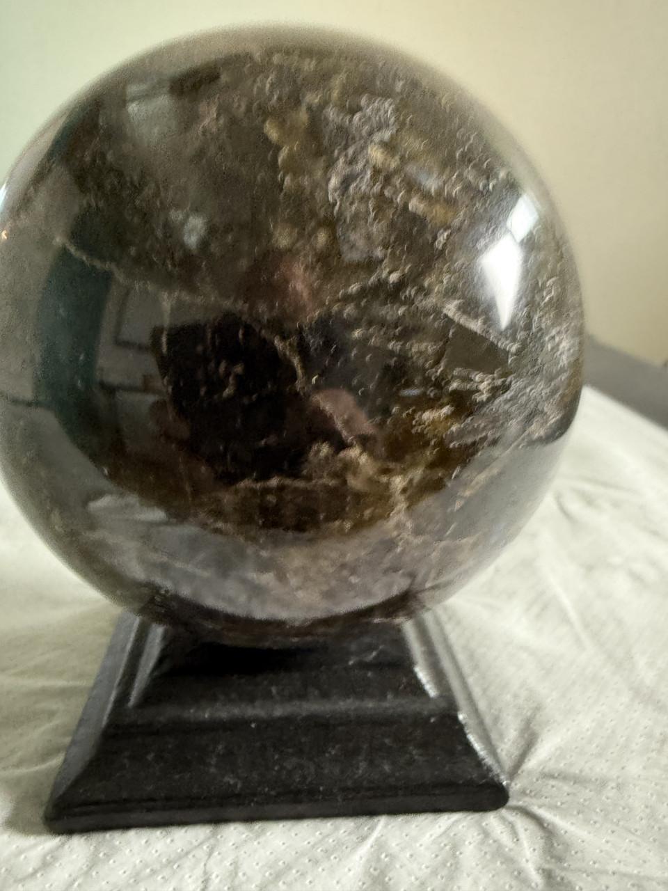 Mineralen: labradoriet bol