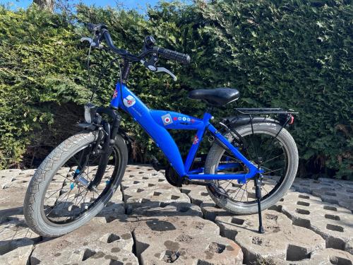 20 inch jongensfiets , 3 versnellingen . blauw
