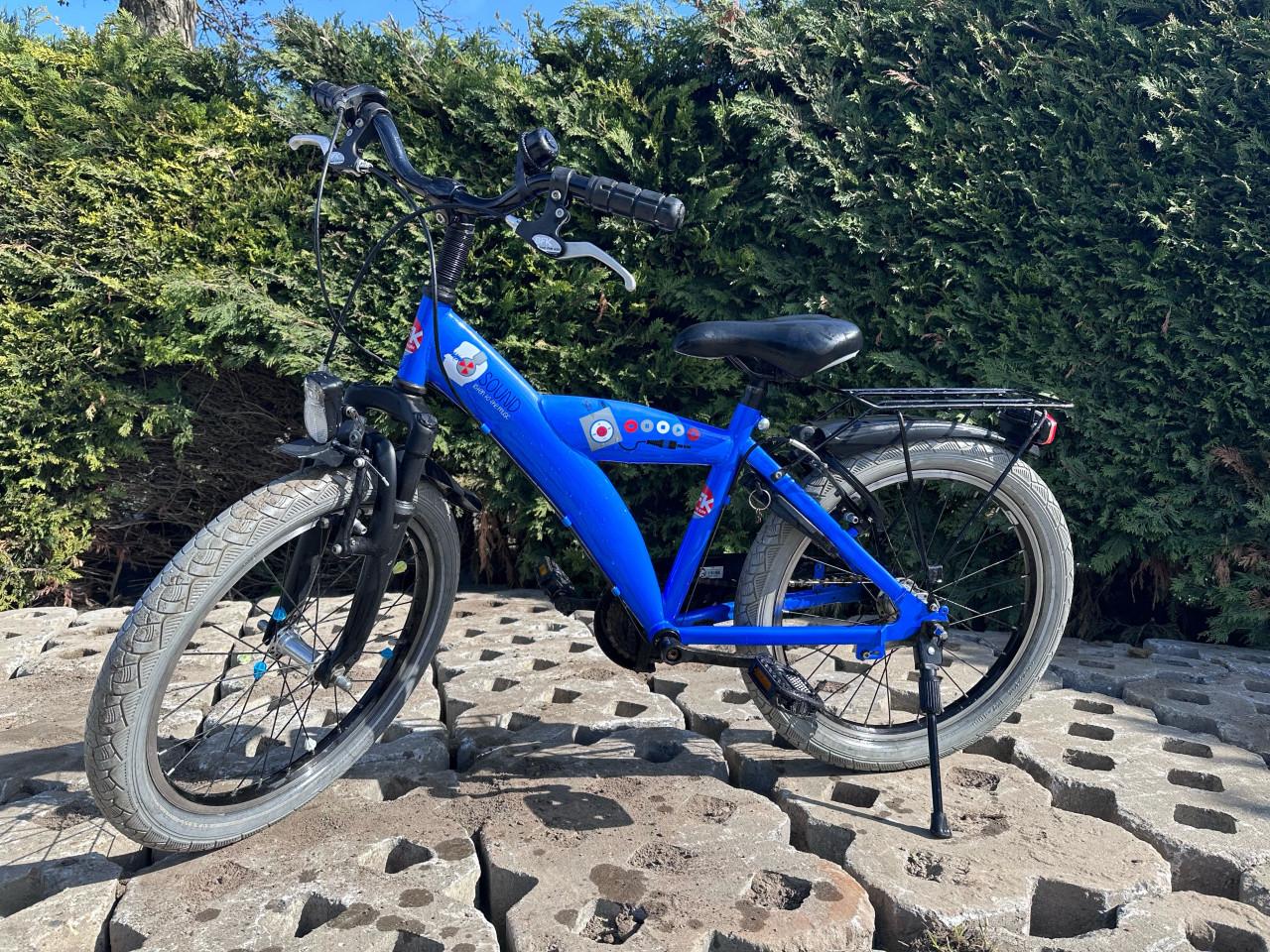 20 inch jongensfiets , 3 versnellingen . blauw