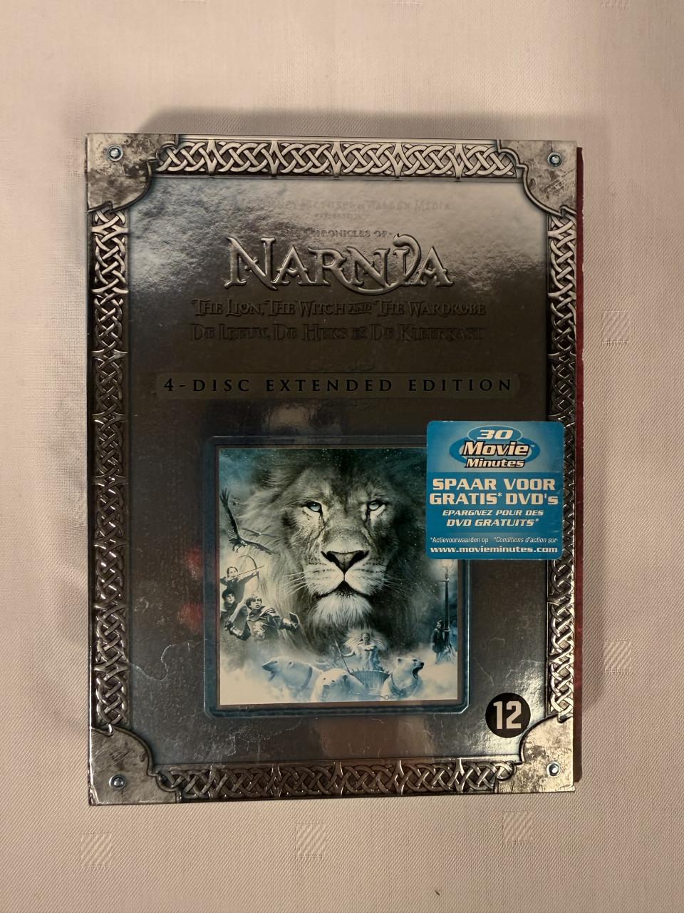 Narnia 4 Disc Extended Edition Luxe DVD Box Compleet