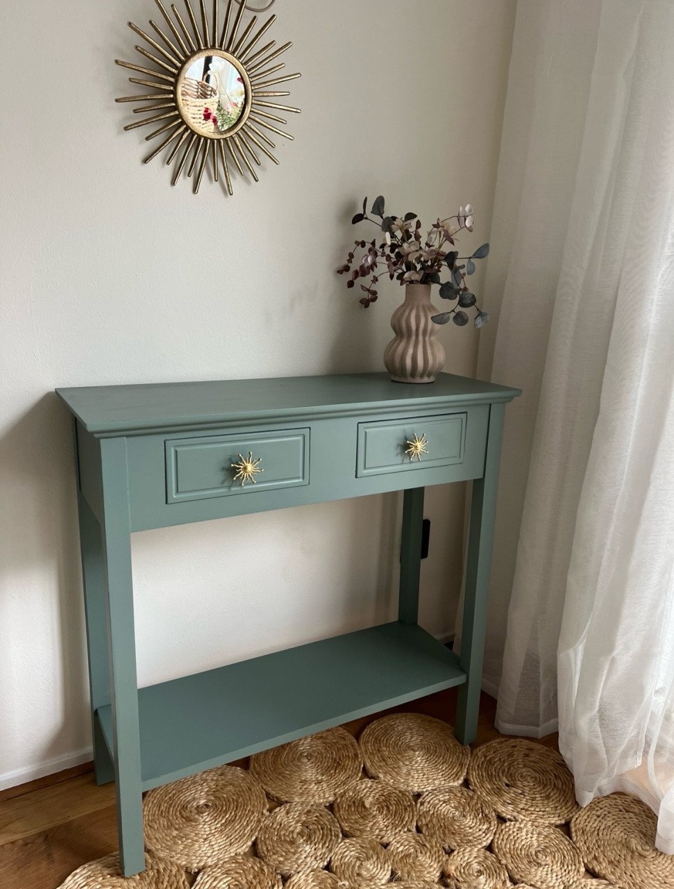 Kaki sidetable | gerestyled