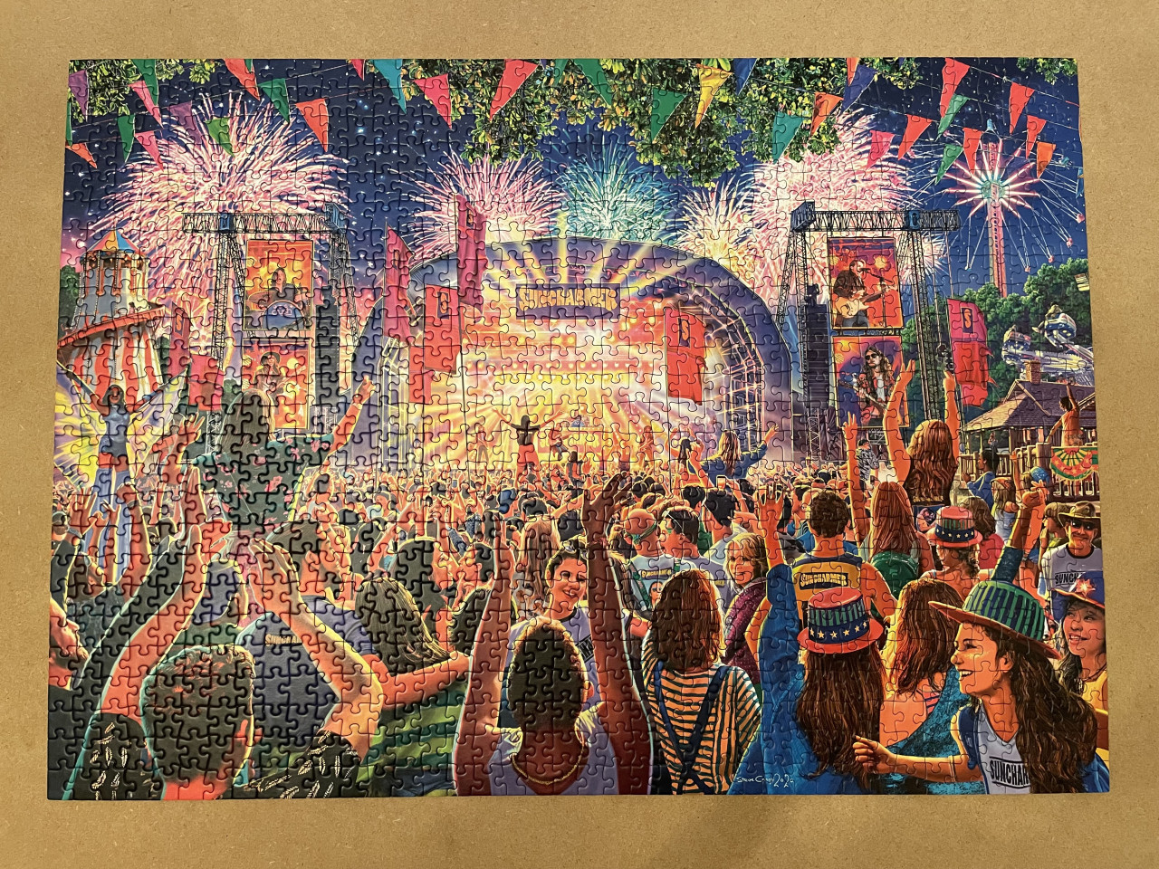 Gibsons puzzel: Make some noise