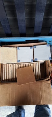 Handgemaakte Delfts blauwe tegels