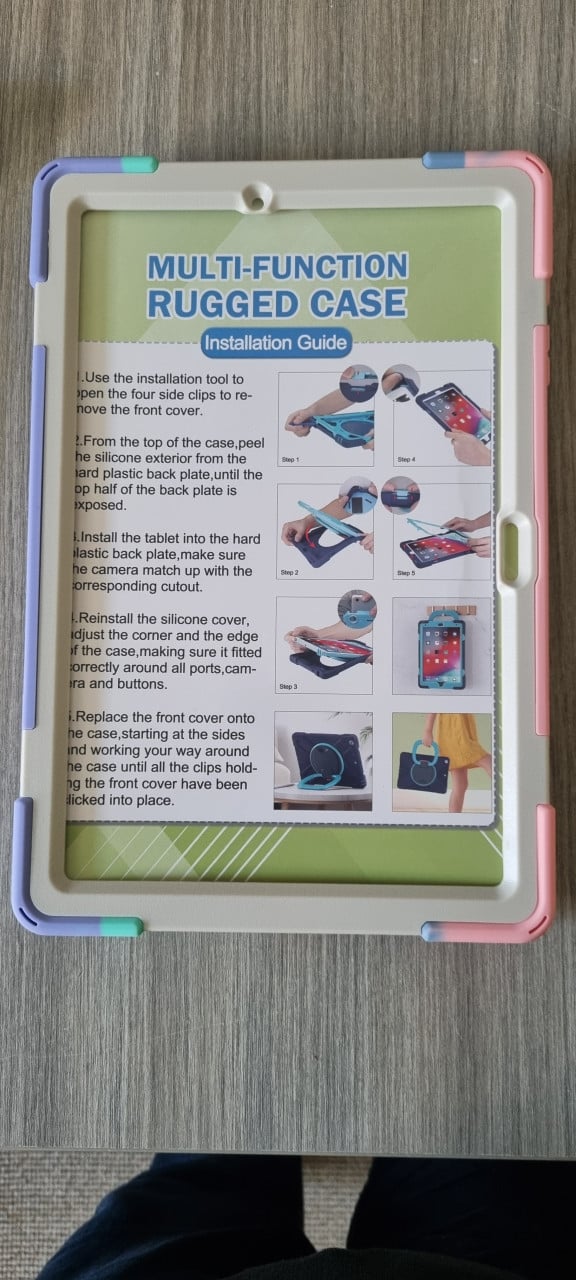 Samsung Galaxy Tab S7+/S8+ Hoes 12.4 inch – Schokbestendig met Standaard