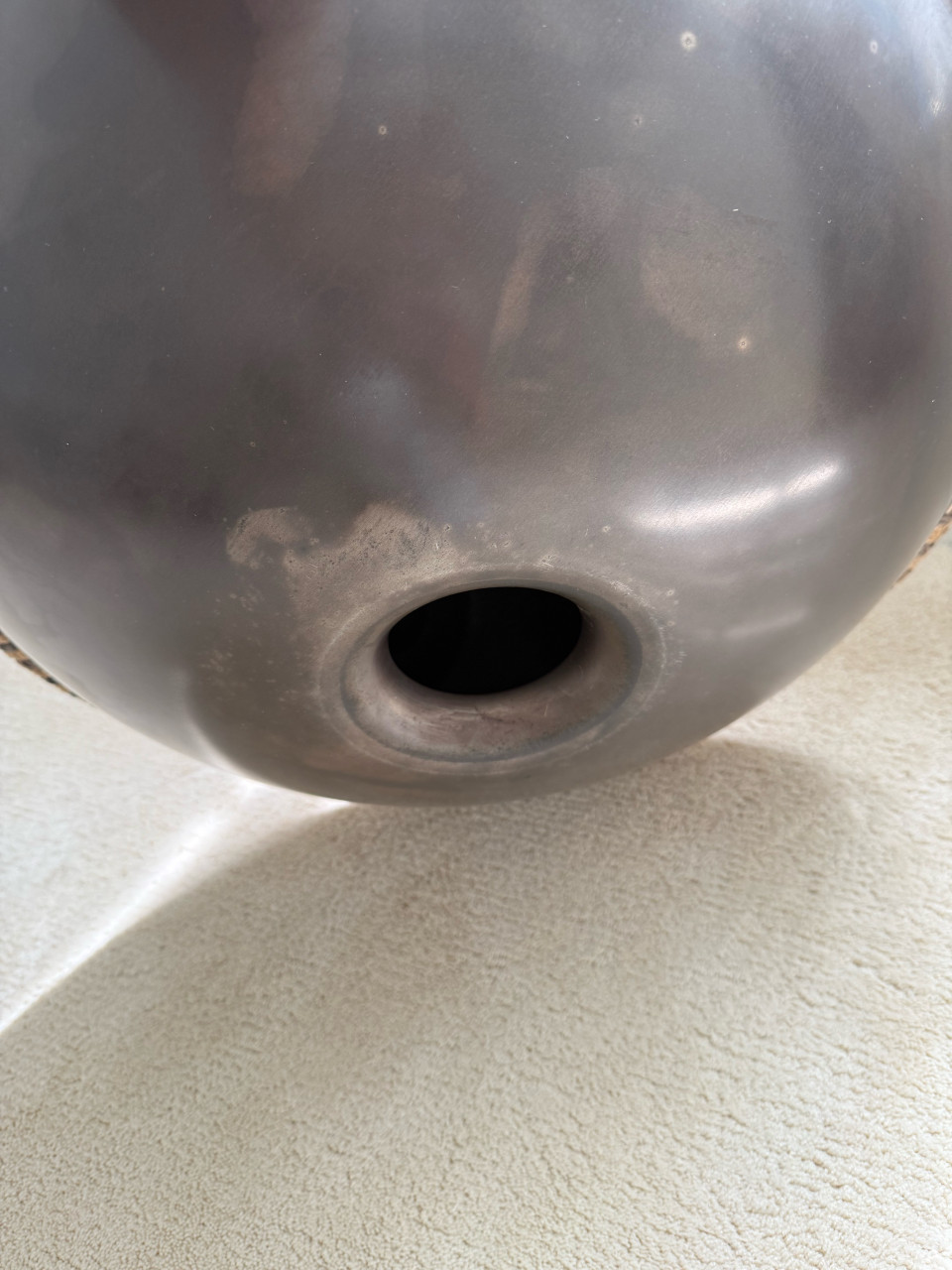 Handpan D-kurd van Handpan Studio incl tas + koord