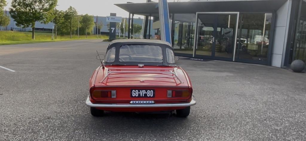 Triumph Spitfire 1500 soft top