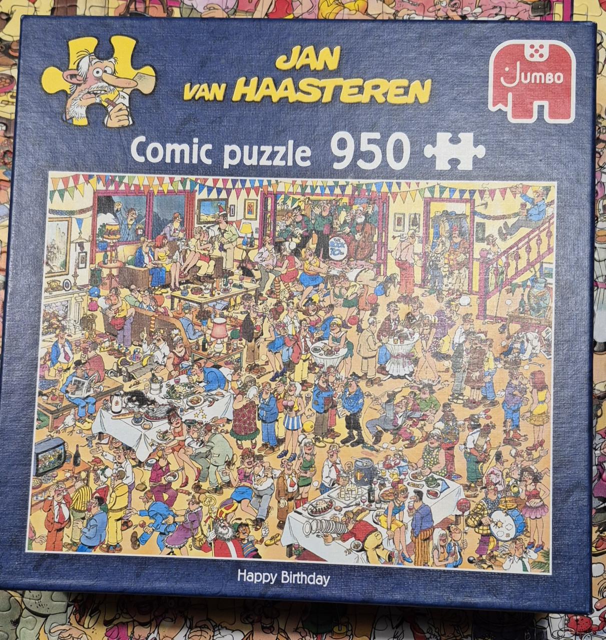 Jan van haasteren puzzel happy birthday