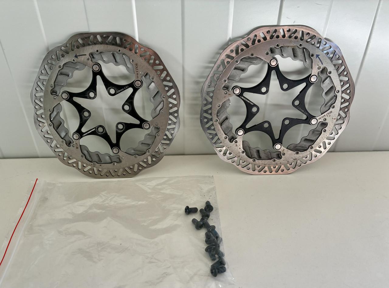 Set carbon wielen (disc)