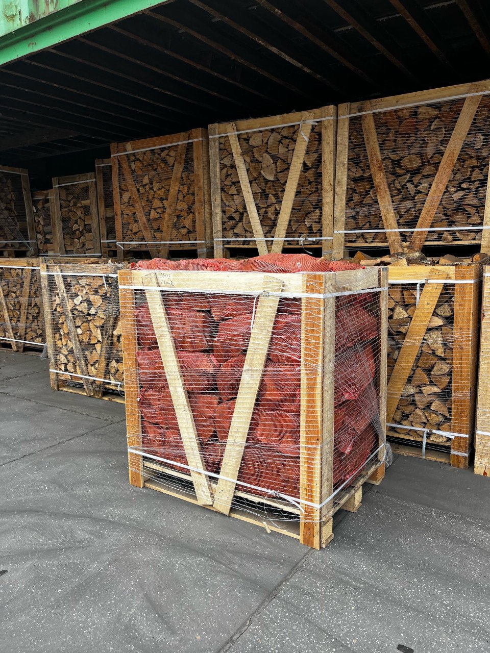 Netzakken Eik 40L Ovengedroogd