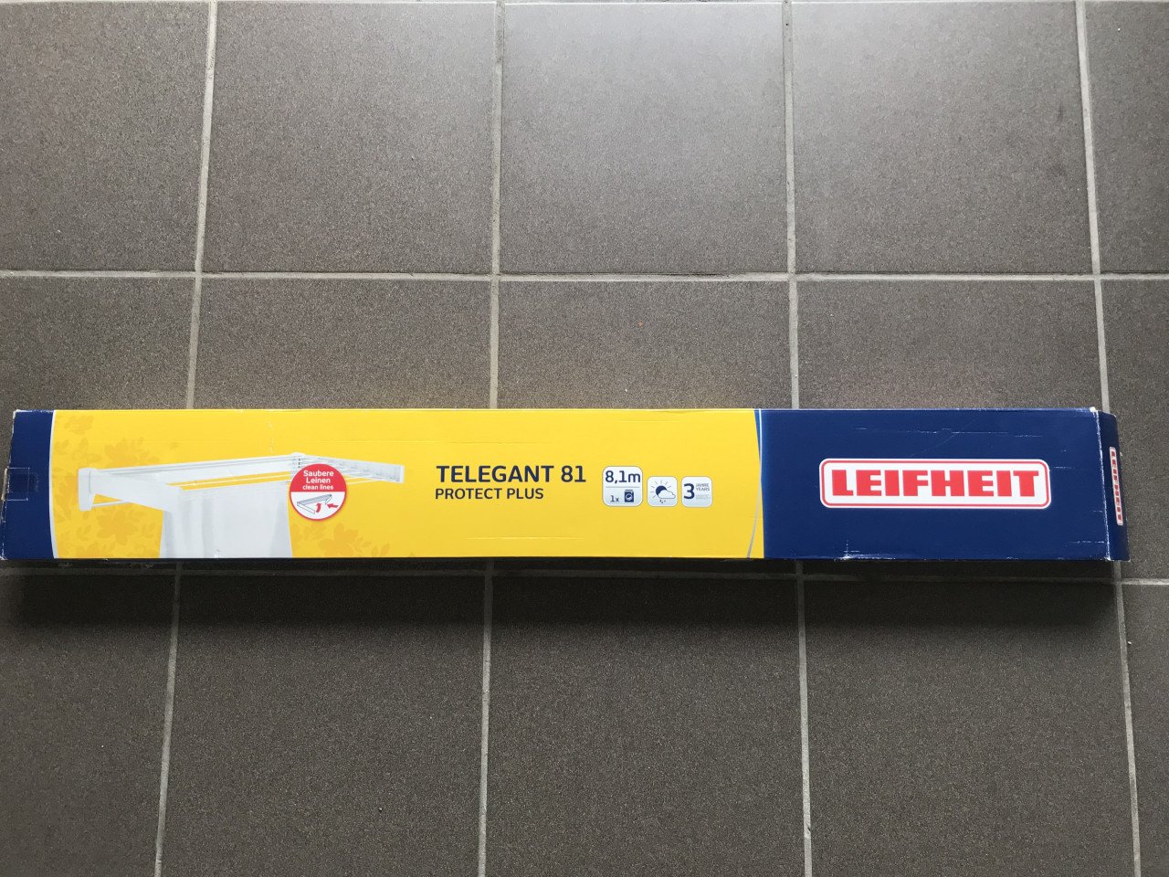Leifheit wanddroogrek Telegant 81 (NIEUW)