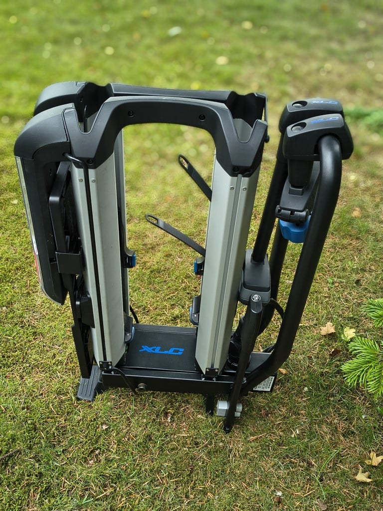 Fietsendrager voor 2 E-bikes + oprijgoot