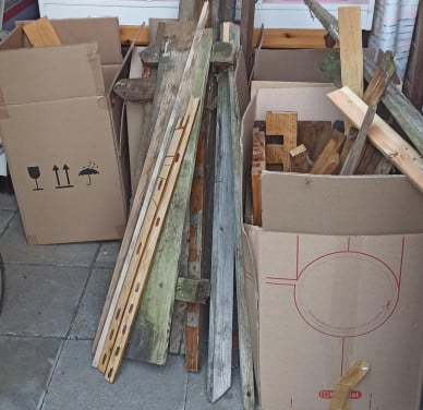 Aanmaakhout brandhout - gratis