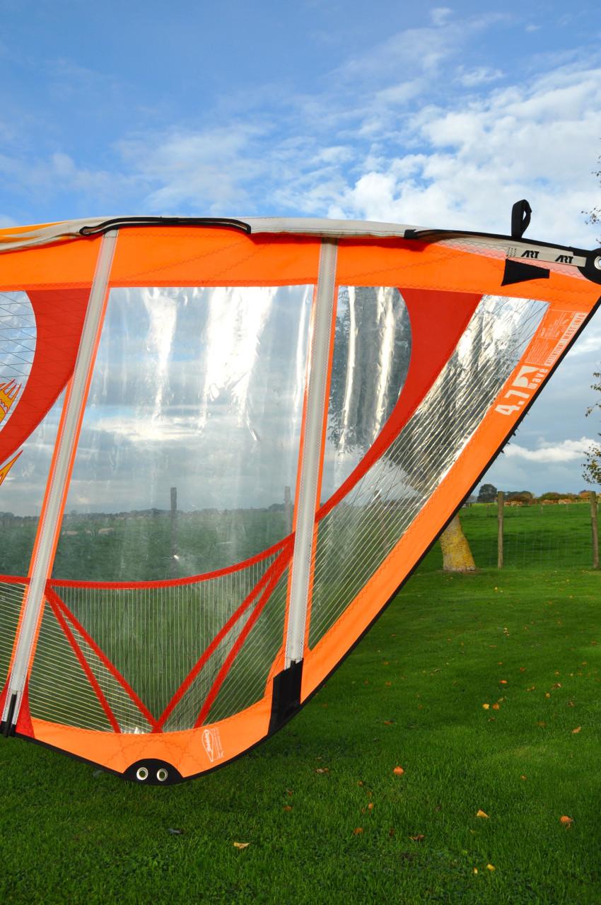 4.7 m2 ART Rage Wave zeil