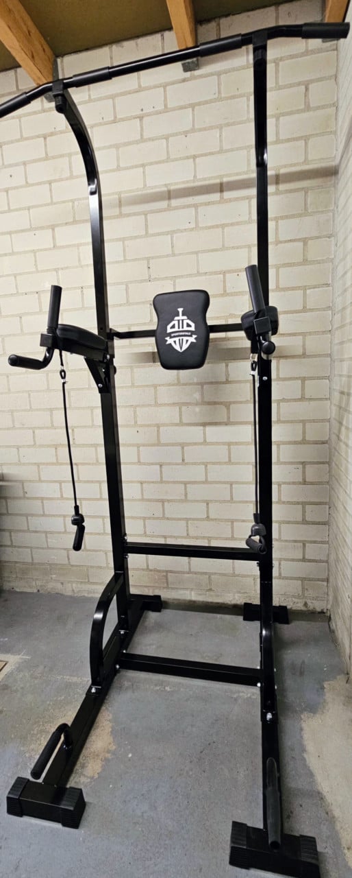 Sportsroyals Power Tower Dip Station Pull Up Bar voor Home Gym