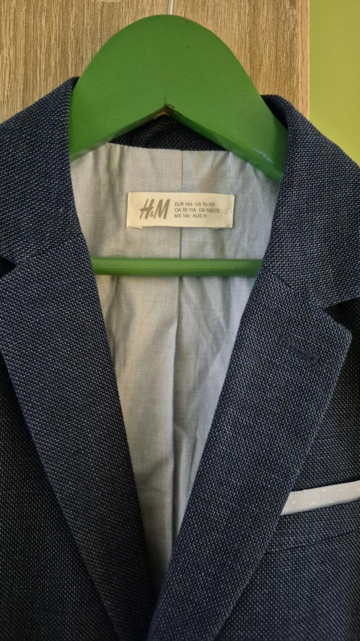 Kostuumset met overhemd maat 145 ( H&M)