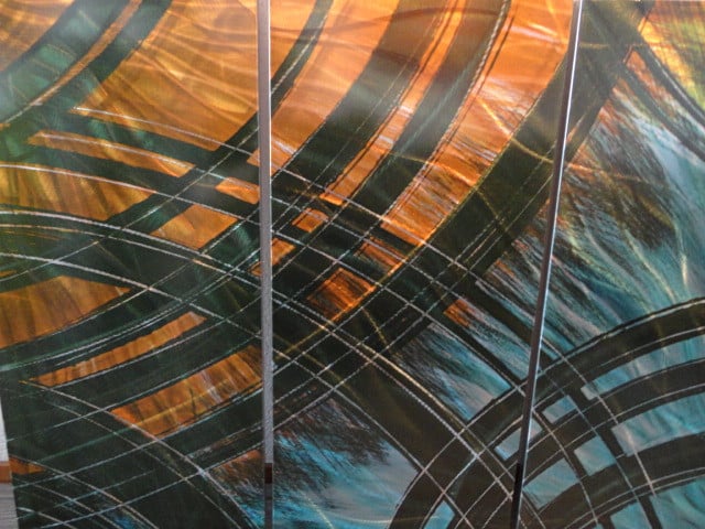 " Metal Energy "  prachtig 5 luik Metal Art