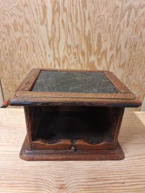 Brocante houten stoof