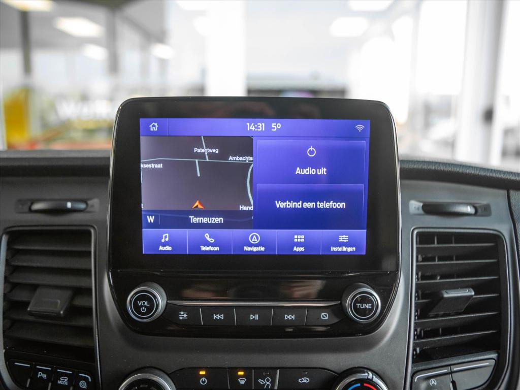 Ford Transit Custom 2.0 tdci 130pk 320 l2h1 9-persoons | navigatie | carpla