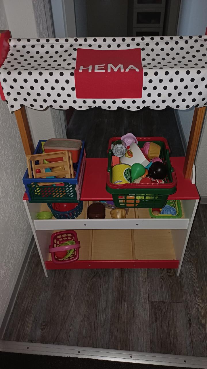 Te koop kraampje hema