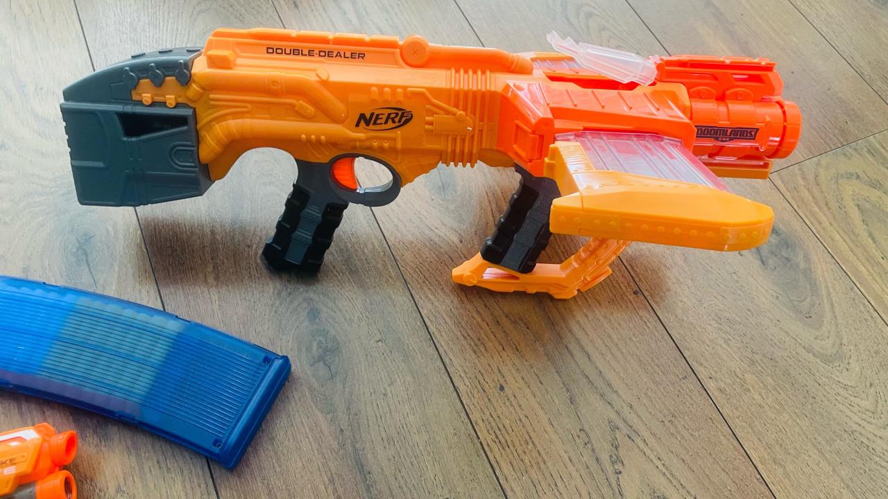 NERF speelgoed pistolen alles in een koop