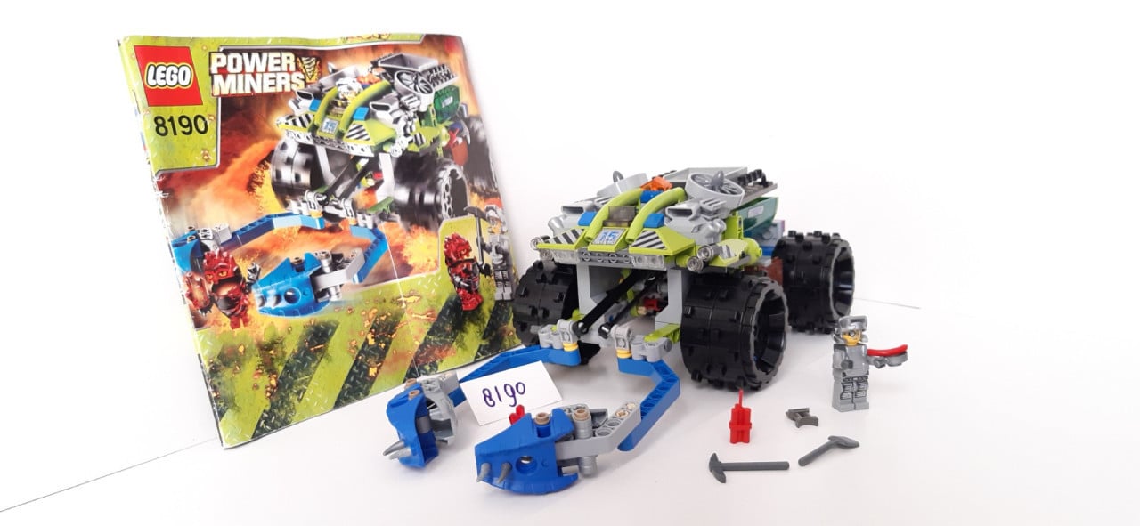 LEGO Power Miners  8190 : Klauwgrijper, Claw Catcher