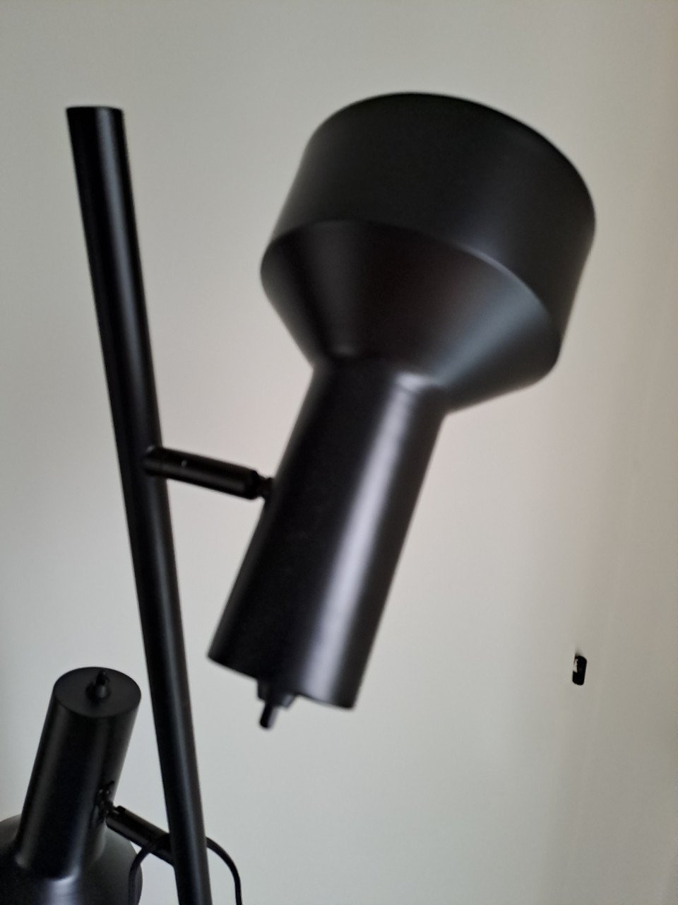 Staande lamp zwart